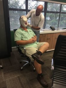 Arrow to the Head bandaging